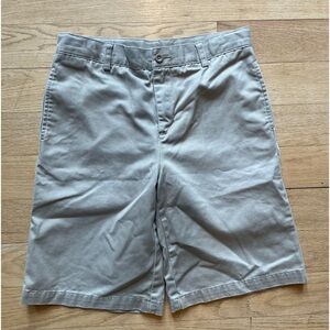 Lands’ End Kids / Boys size 16 Khaki Uniform Shorts